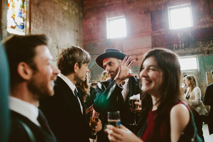 Winter Asylum chapel wedding in Peckham 